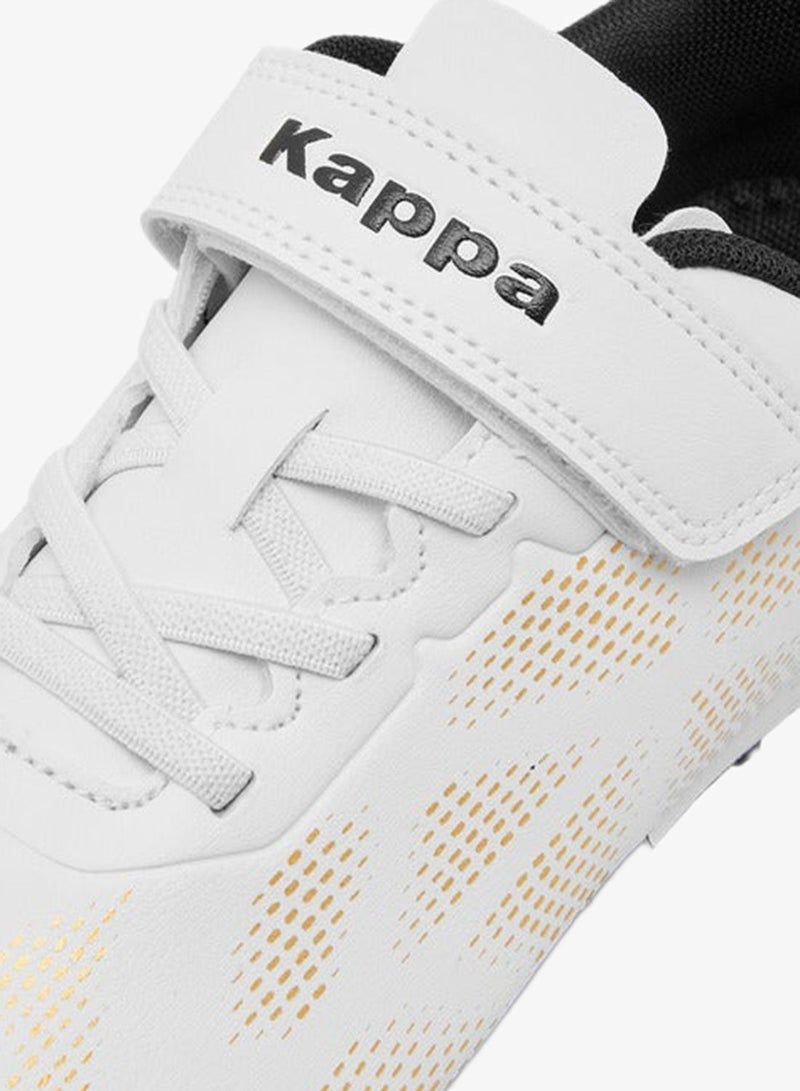 كابا حذاء كرة قدم للأولاد بطبعة شعار وإغلاق بشريط لاصق - Image 4