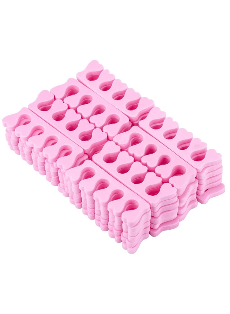 LA PERLA TECH  Soft Sponge Finger Toe Separator Divider Spacer EVA Foam Nail Art Pedicure Manicure Tools  - Image 1