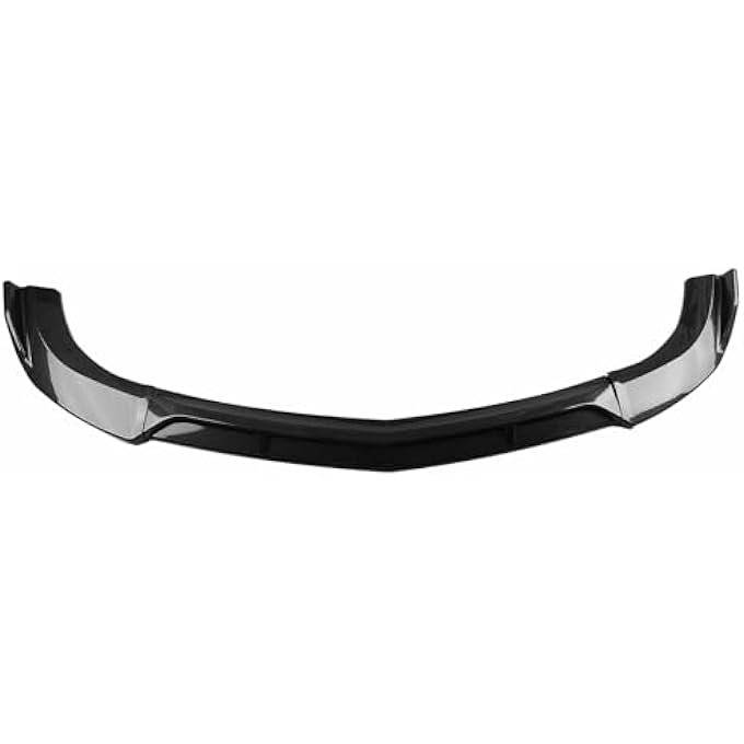 AUSMILA Front Bumper Lip Spoiler for Mercedes-Benz W204 C Class C200 C250 C300 2008-2014 Sport Version - Image 1