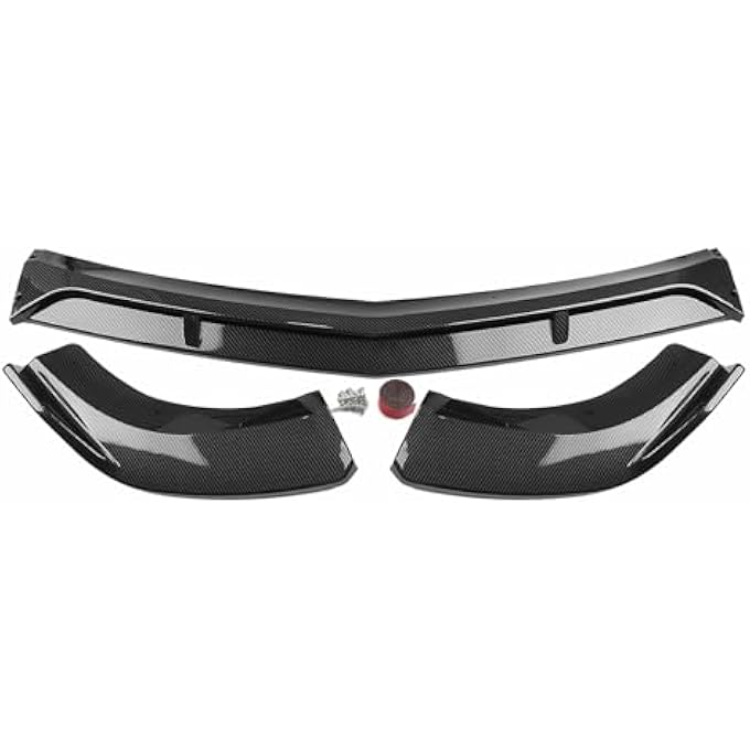 AUSMILA Front Bumper Lip Spoiler for Mercedes-Benz W204 C Class C200 C250 C300 2008-2014 Sport Version - Image 5