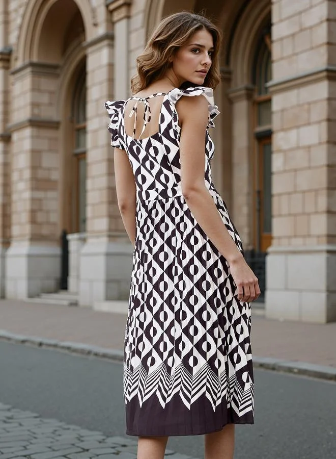 Splash FAV Graphic Print Dress