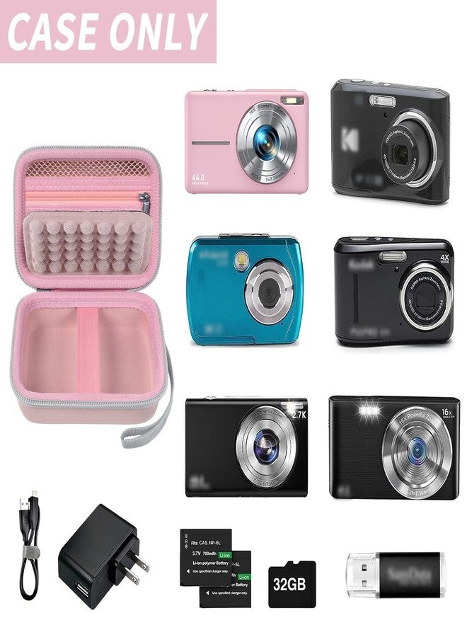 Grapsa Digital Camera Case, Pink, Pink Camera Case - Image 2
