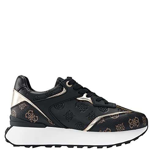 GUESS حذاء رياضي GUESS للنساء LUCHIA، متعدد الأسود، 7.5 - Image 2