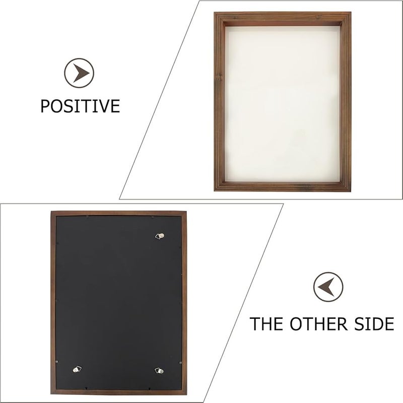 حافظة عرض ظل قديمة للزهور المجففة والهدايا التذكارية وإطار الصور والجوائز التذكارية - Image 4