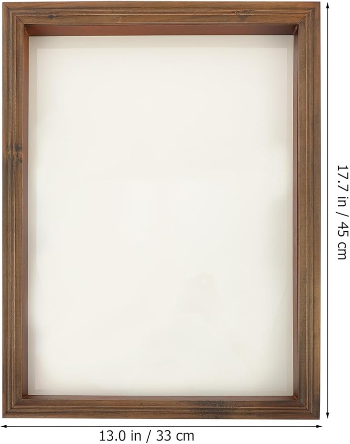 حافظة عرض ظل قديمة للزهور المجففة والهدايا التذكارية وإطار الصور والجوائز التذكارية - Image 5