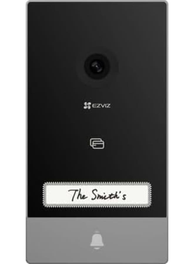 إيزفيز جرس باب مع كاميرا فيديو 2K من ازفيز، توصيل داخلي للباب مع شاشة تعمل باللمس ملونة 7 بوصة، كشف الأشخاص وصوت بنطاق مزدوج، اتصال داخلي مع فتاحة الباب، يدعم واي فاي ثنائي النطاق، HP7 - Image 3
