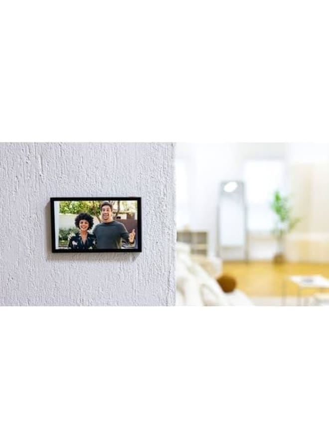 إيزفيز جرس باب مع كاميرا فيديو 2K من ازفيز، توصيل داخلي للباب مع شاشة تعمل باللمس ملونة 7 بوصة، كشف الأشخاص وصوت بنطاق مزدوج، اتصال داخلي مع فتاحة الباب، يدعم واي فاي ثنائي النطاق، HP7 - Image 2