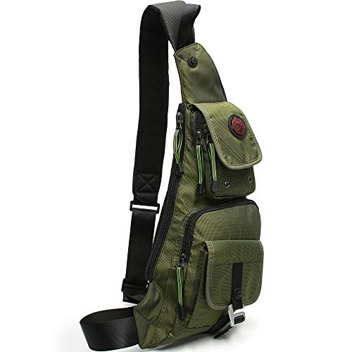 NICGID Sling Bag Chest Shoulder Backpack Crossbody Bags Casual Daypack for Men Women - Image 1