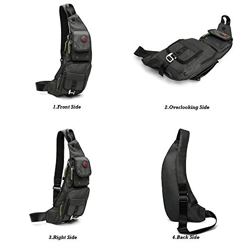 NICGID Sling Bag Chest Shoulder Backpack Crossbody Bags Casual Daypack for Men Women - Image 2