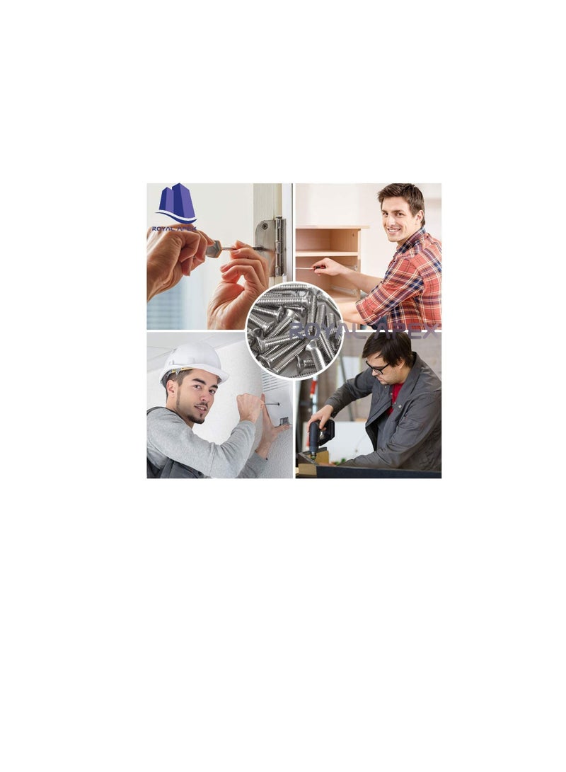 Machine Screw CSK Philip & Countersunk Head for DIY Electrical & Kitchen Furniture Pull Cabinet Door Handles - Image 2