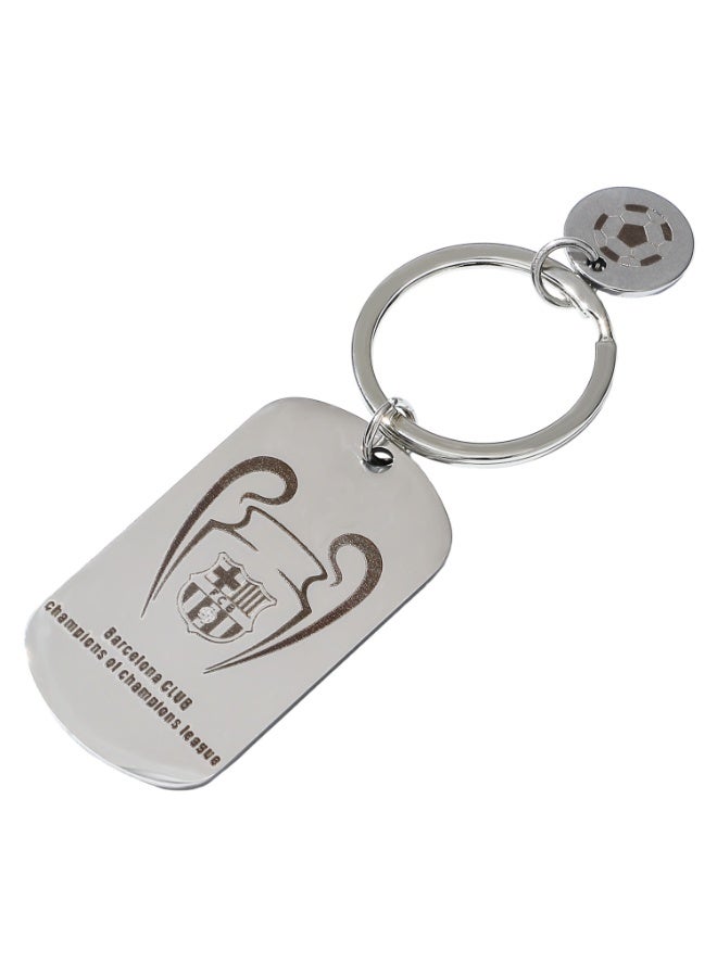 KeyAmor lux Barcelona keychain for Barcelona team fan, comes in fancy gift box which makes it a perfect choice for a special gift  - Image 2