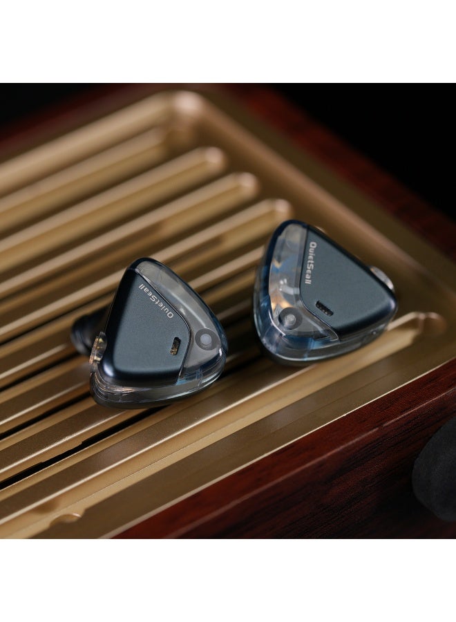 ROSESELSA QuietSea 2 Wired Earphones with Type-C DSP Sound Card & HD Mic, Hi-Fi Gaming IEMs for iPhone 15/Samsung, Zero Latency for PUBG Mobile - Image 4