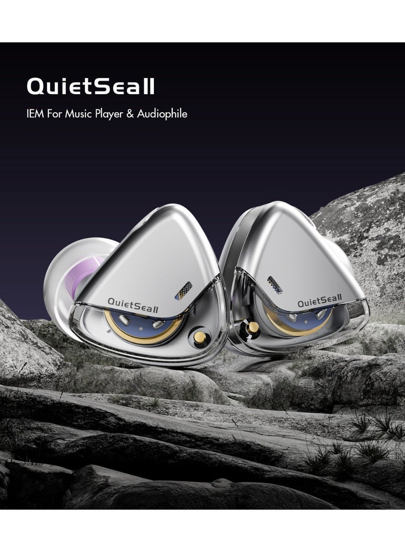 ROSESELSA QuietSea 2 3.5mm Wired IEM Gaming Earphones with Included Type-C DSP Adapter, HD Mic, Hi-Fi Sound, Zero Latency for PUBG Mobile, iPhone 15, Samsung, iPad - Image 5