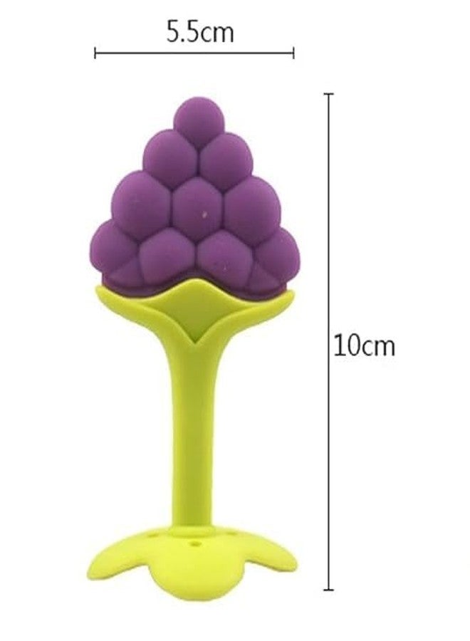 Joy Buzz Baby Fruit Mesh Food Feeder Pacifier and Fruit Shape Silicone Teether Combo(TEETHER.NIBBLER-PO2-2) - Image 4