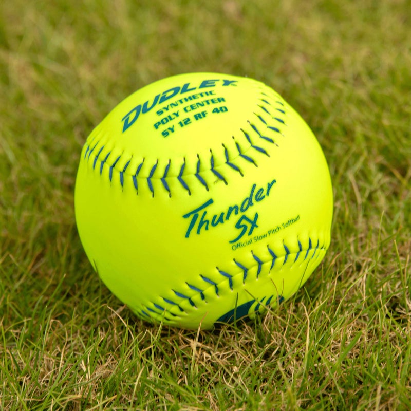 DUDLEY USSSA Thunder SY Slowpitch Classic M Stamp Softball - 12 Pack - Image 2
