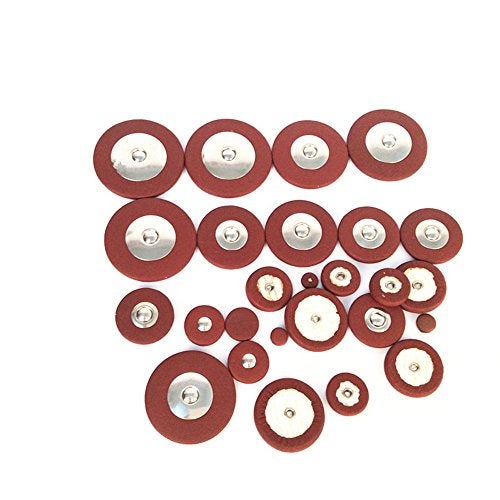 Andoer Saxophone Sax Leather Pads Replacement (for Alto Saxophone) - Image 4