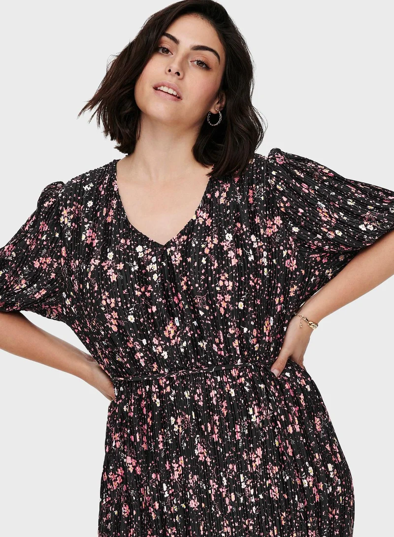 Only Carmakoma Floral Printed Dress
