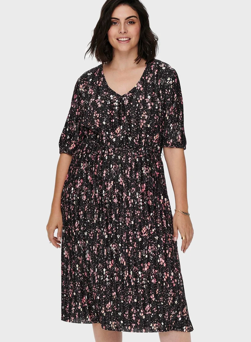 Only Carmakoma Floral Printed Dress