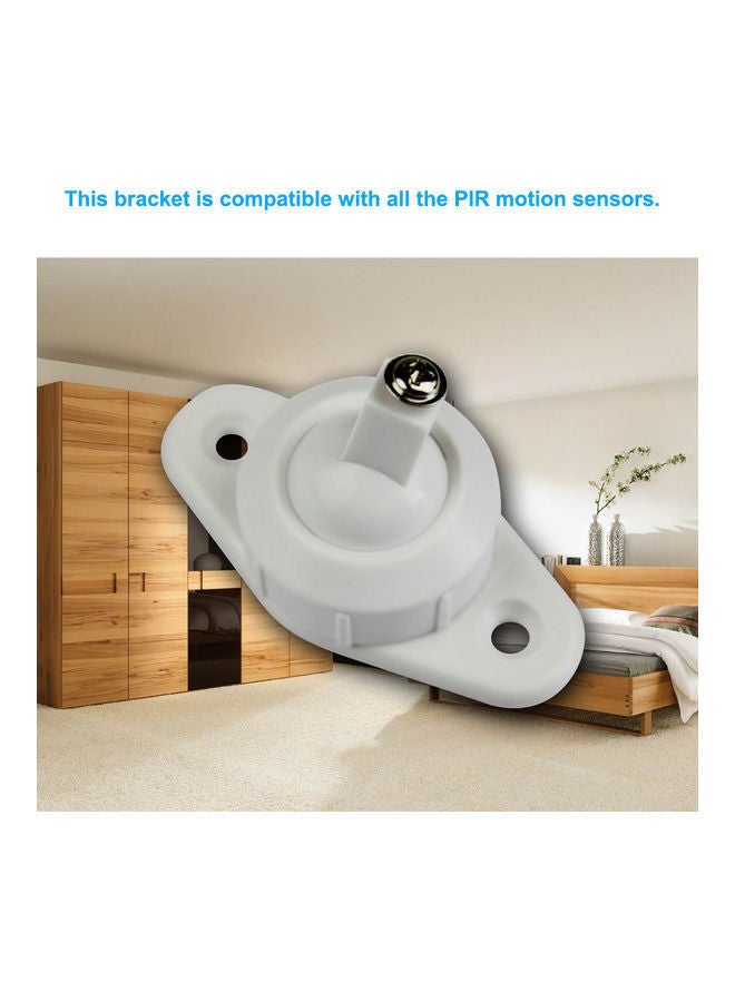 NIBEMINENT Multi-function Bracket For PIR Motion Detector Grey - Image 4