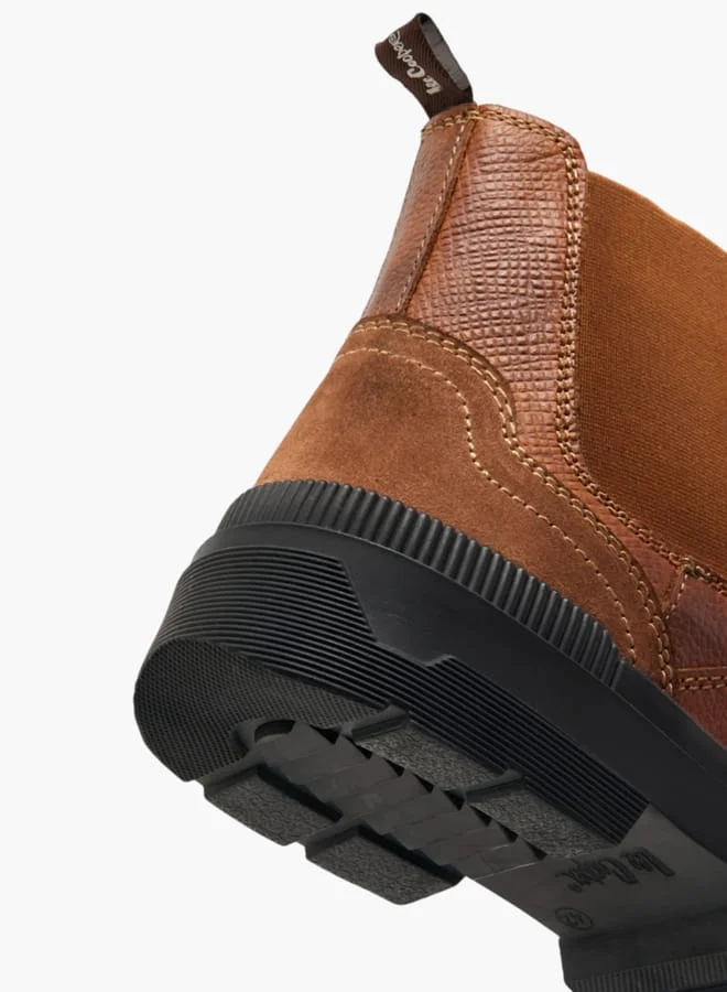 Lee Cooper Mens Solid Slip-On Chelsea Boots