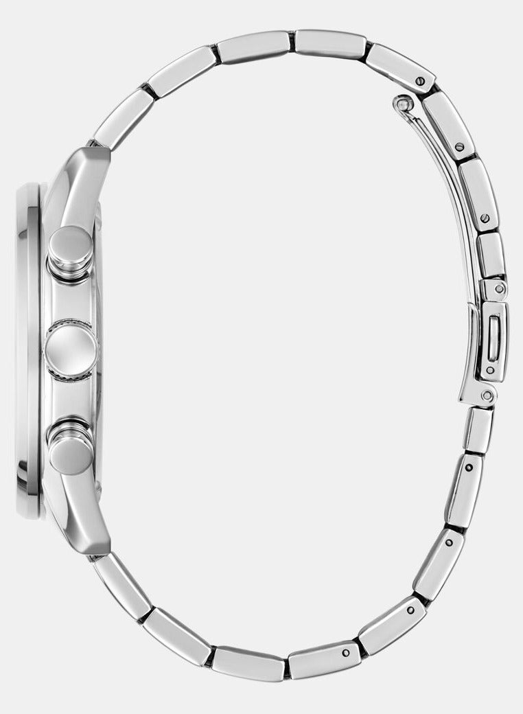 GUESS Mens Silver Tone Multi-function Watch - Image 2