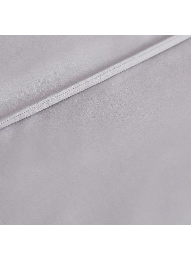 Home Box Purely Percale 3-Piece Super King Duvet Cover Set 240 x 220 cm - Image 5