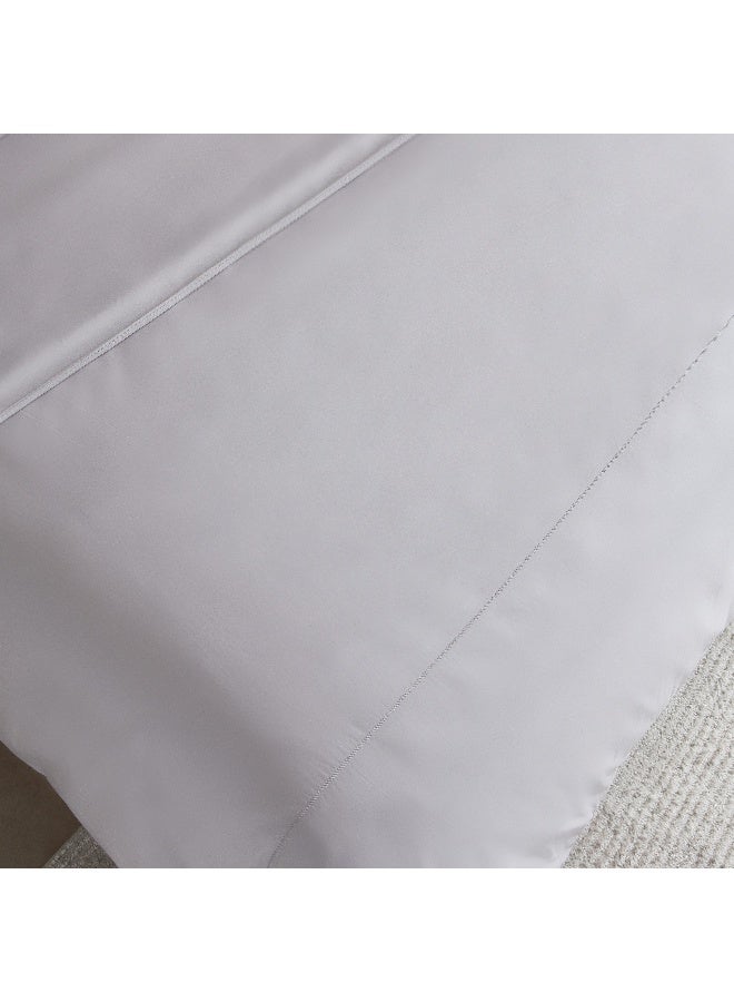 Home Box Purely Percale 3-Piece Super King Duvet Cover Set 240 x 220 cm - Image 4