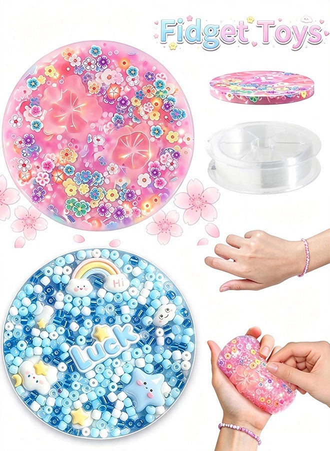 Organizer 2pcs Non-Sticky Skin Picking Fidget Toys, Silicone Picking Sensory Pick Fidget Pad, Skin Picking Pocket Pads to Pick Dig and Peel Great for Dermatillomania ADHD, and OCD - Image 1