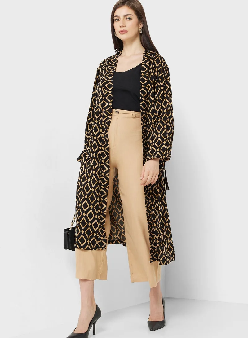 Khizana Pocket Detail High Waist Pants