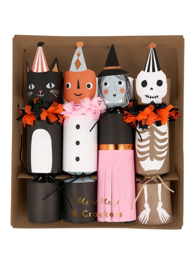 Meri Meri Vintage Halloween Character Crackers - Image 1
