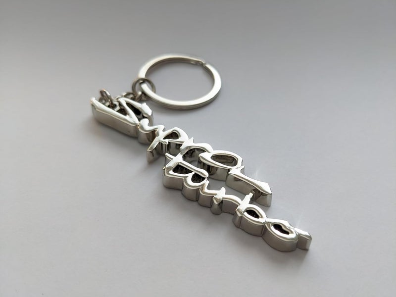 Pro Spec Imports Chrome 'Supra Turbo' Keychain - Image 2