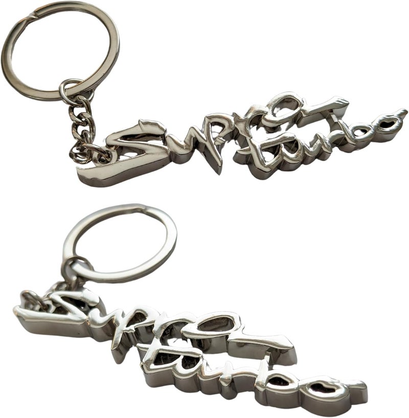 Pro Spec Imports Chrome 'Supra Turbo' Keychain - Image 1