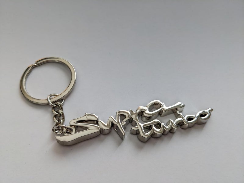 Pro Spec Imports Chrome 'Supra Turbo' Keychain - Image 3