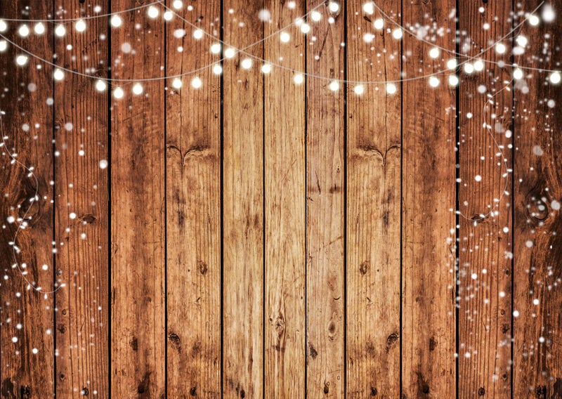 LTLYH 7x5ft Brown Wood Photography Backdrop Photographers Brown Photo Backdrop Retro Wood Wall Backdrop Baby Shower Birthday Party Banners Backdrop 216 - Image 1
