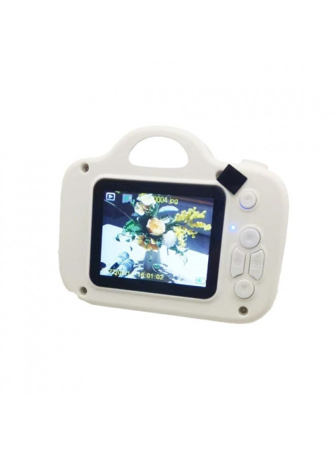 A  HD Dual Camera Digital Camera Can Take Photos And Pass Mobile Phone Student Party Gift Records-Body Color:Hd Dual Camera Khaki Yellow  - 8g Memory Card Can Store About 500 Photos - Image 5