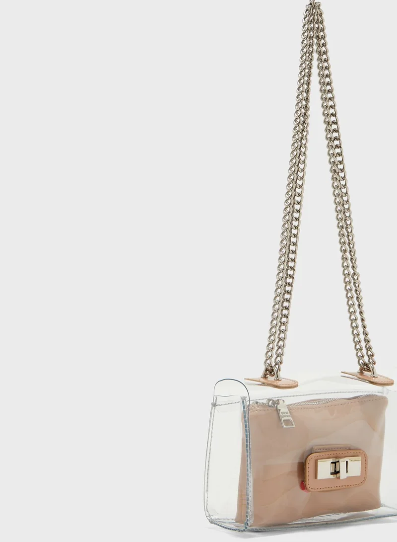 STEVE MADDEN Chain Detail Crossbody