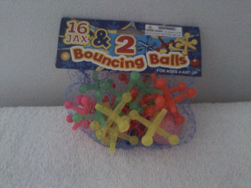 JaRu New JARU Big Jacks Toy Set Pack of 1 Units Kids Jax Classic Games Great Party Favors or Pinata Filler in Bulk 7311C - Image 2