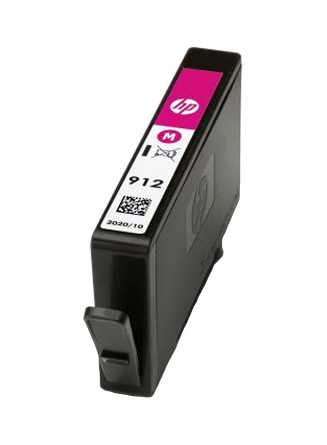 HP خرطوشة حبر أصلية 912 بلون أرجواني طراز 3YL78AE 912 ماجينتا - Image 1