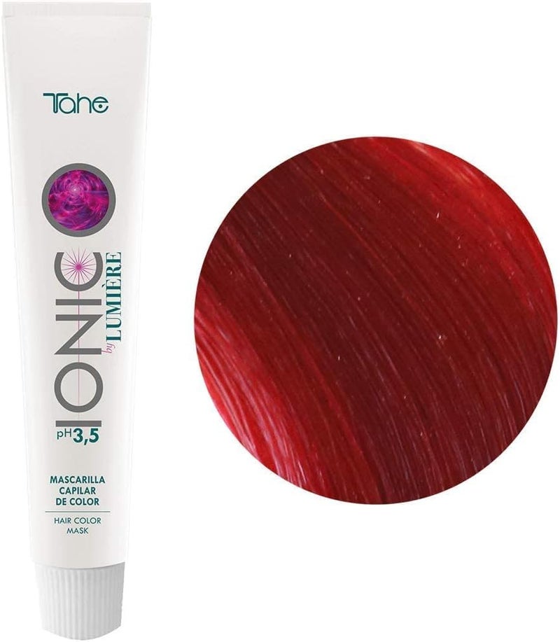 Tahe Ionic By Lumiere Ph 3.5 Hair Color Mask Red 100ml / 3.38oz - Image 5