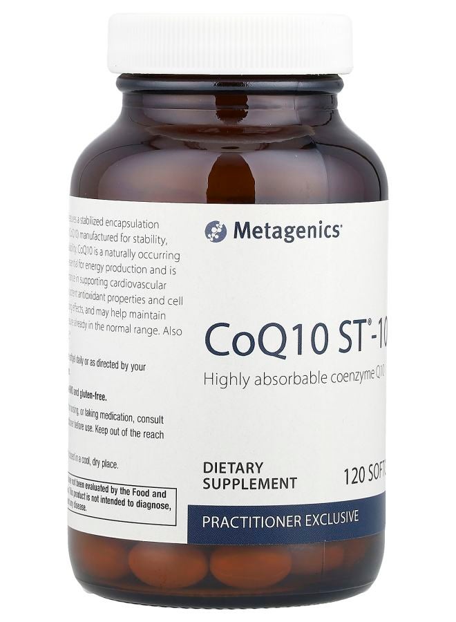 Metagenics CoQ10 ST®- 100  120 Softgels - Image 2
