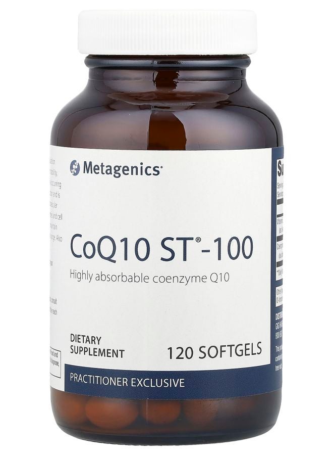 Metagenics CoQ10 ST®- 100  120 Softgels - Image 1