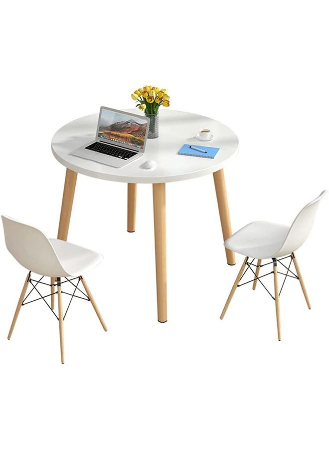Generic Dining Table Set，Kitchen Table with 2 Chairs，Metal and Wood Modern Square Dining Table Furniture Set  - Image 1