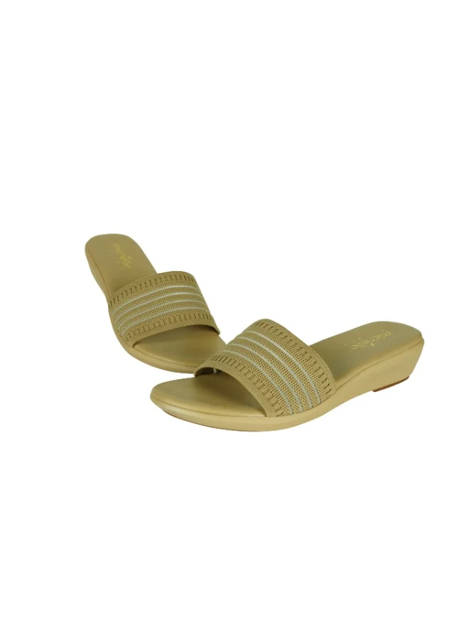 ميشيل مورجان 092-2574 Michelle Morgan Ladies Casual Sliders 214RJ053 Camel