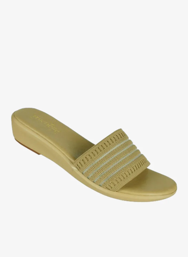 Michelle Morgan 092-2574 Michelle Morgan Ladies Casual Sliders 214RJ053 Camel