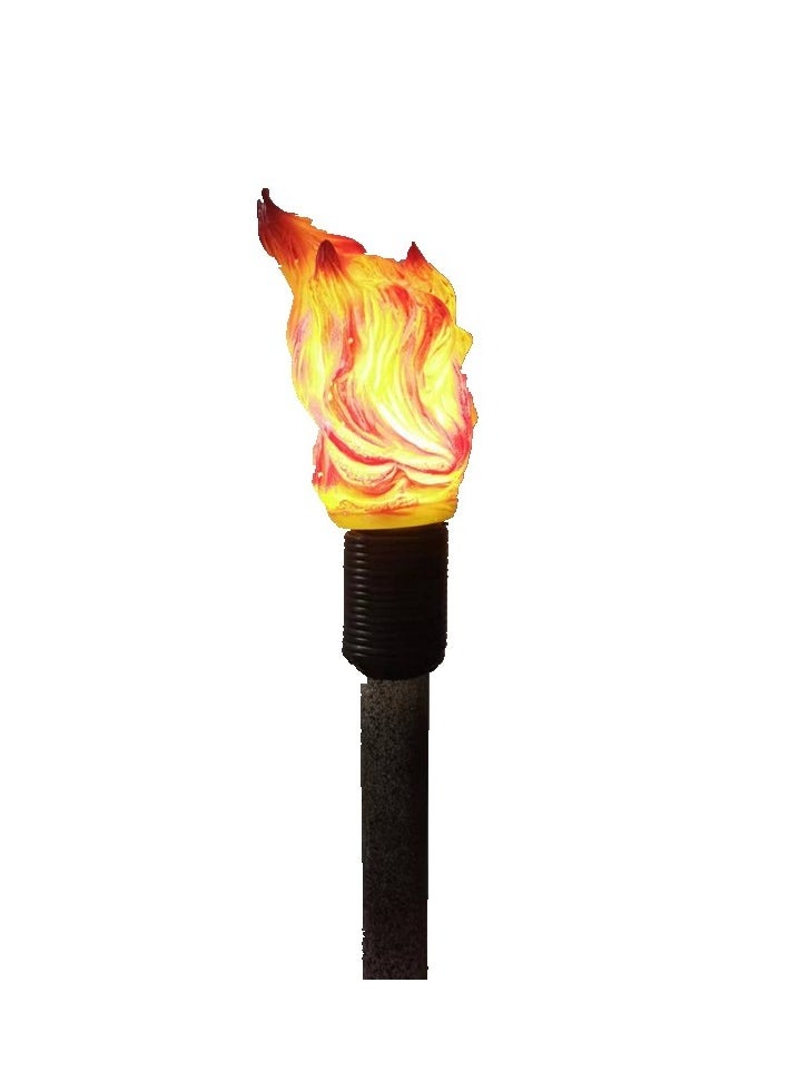 Generic Torch light torch props torch torch simulation electronic my world hand-held light stage opening ceremony flame light  - Image 1