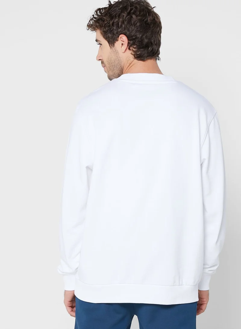HUGO Logo Printed Sweatshirt