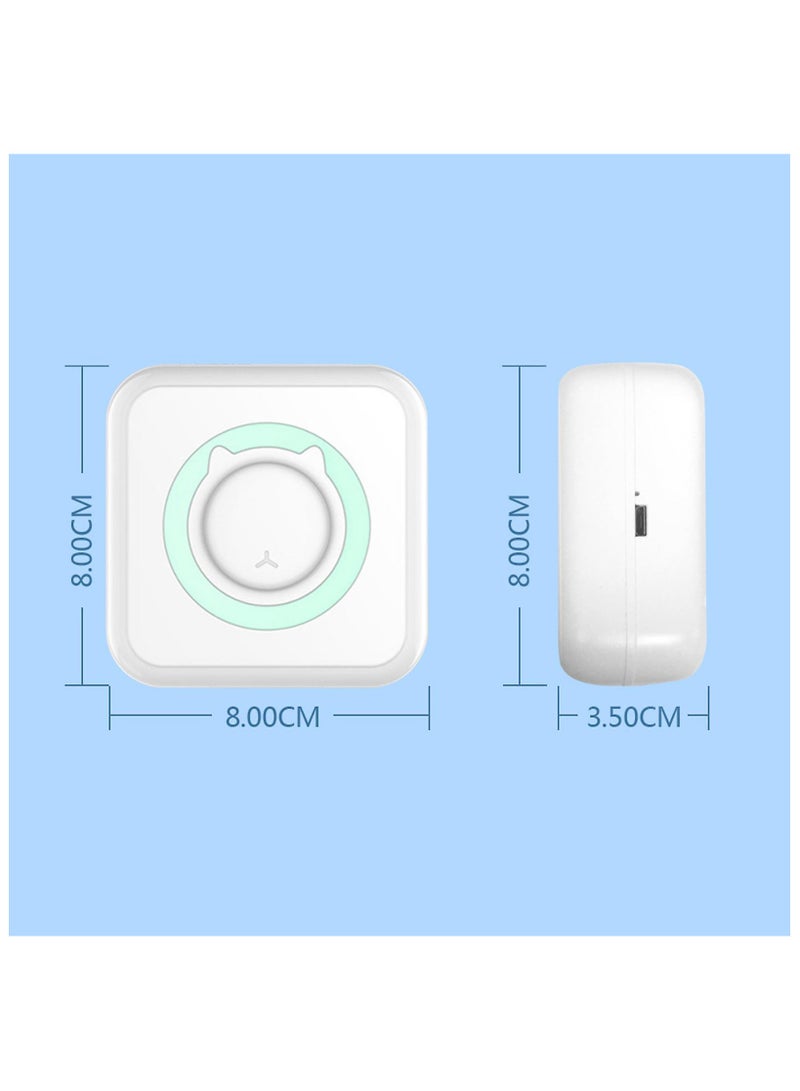 Multifunctional Portable All In One Photo Printer Blue - Image 2