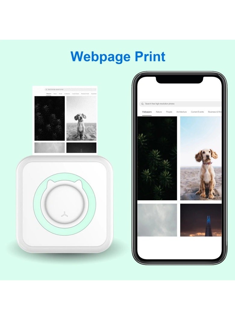 Multifunctional Portable All In One Photo Printer Blue - Image 5