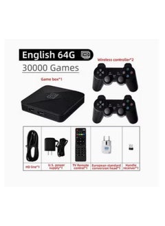 Video Game Console 2.4G Double Wireless Controller Game Stick 4K 30000 games 64GB Retro games