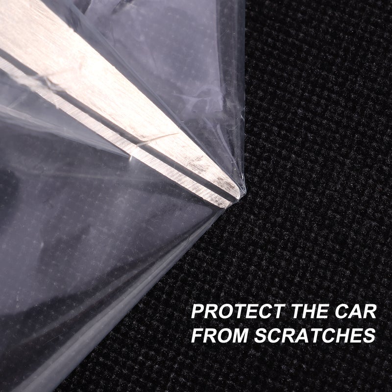 2Pcs/Set Universal Protective Film Car Bumper Anti Scratch Sticker - Image 2